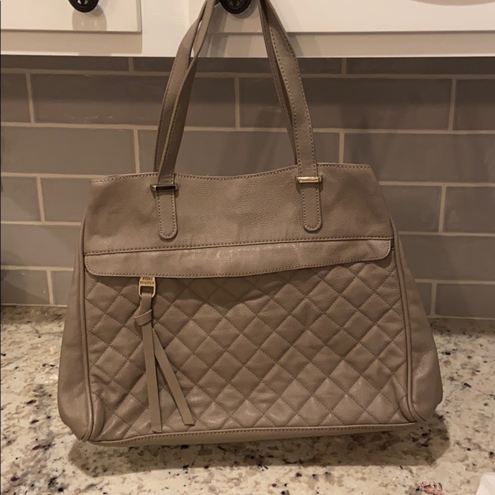 Steve Madden Beige/Grey Handbag